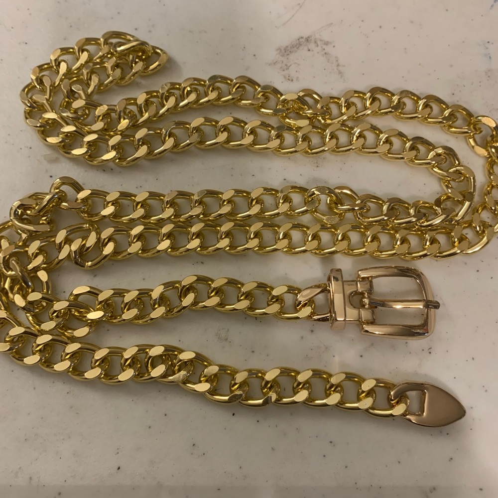 Gold Chain Belt - Picture 4 of 5